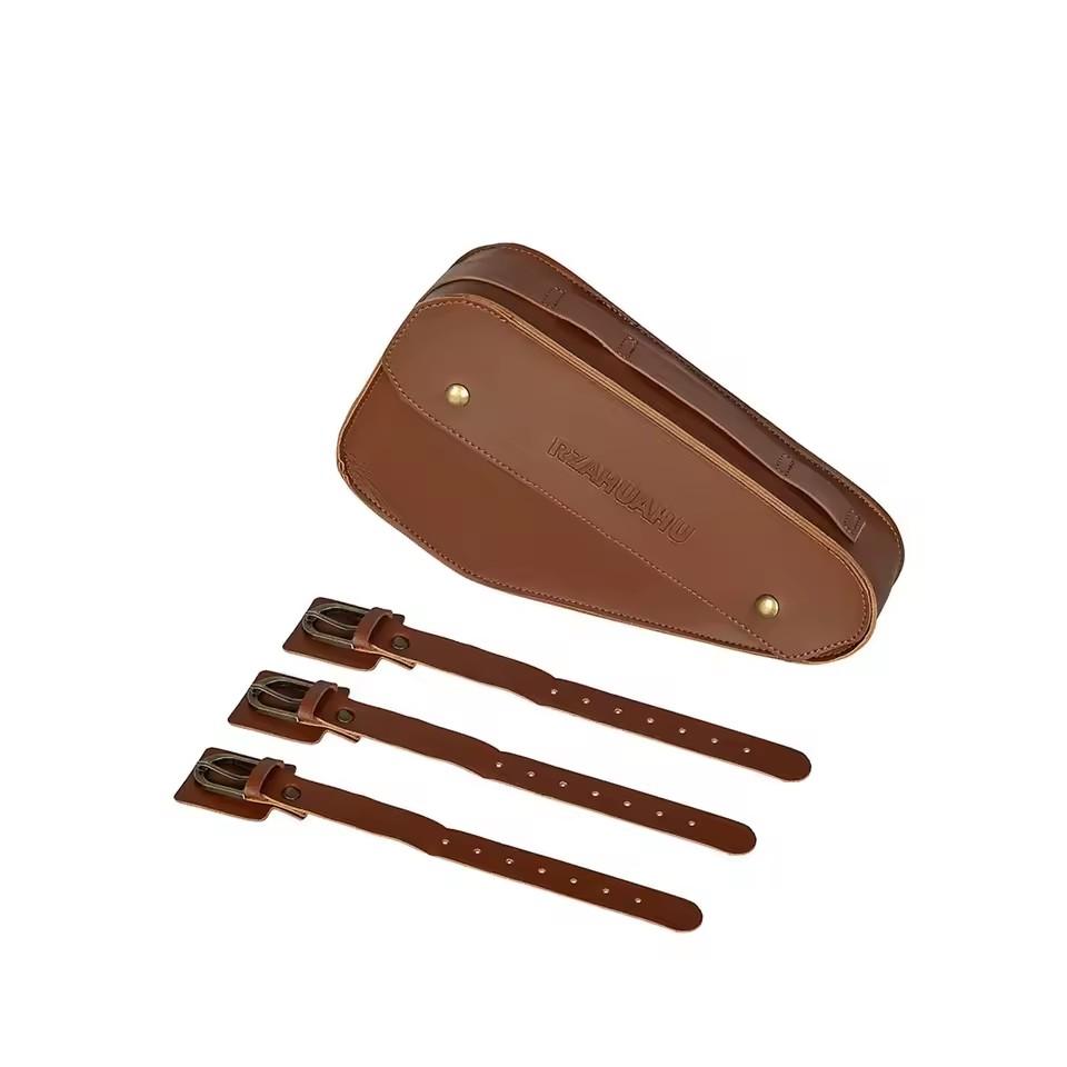 PU Leather Bike Top Tube Bag, Large Capacity Adjustable Positions Portable Cycling Frame Beam Bag
PU Leather Bike Top Tube Bag, Large Capacity Adjustable Positions Portable Cycling Frame Beam Bag