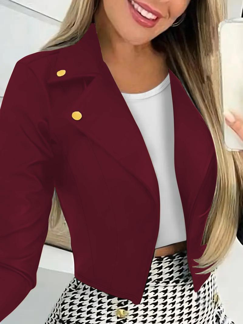 Women s Short Zip Up Jacket Casual Lapel Collar Multi Color Cropped Outerwear XXL
Women s Short Zip Up Jacket Casual Lapel Collar Multi Color Cropped Outerwear XXL