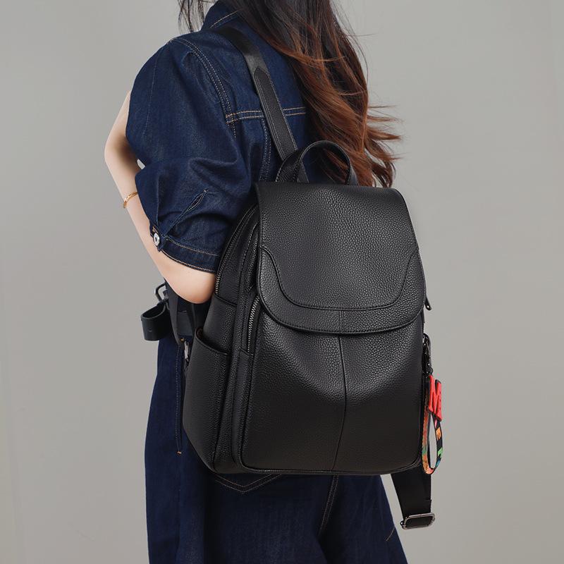 Women s Genuine Leather Fashion Backpack - Lightweight, Versatile, Large Capacity for Junior High School & Travel.
Women s Genuine Leather Fashion Backpack - Lightweight, Versatile, Large Capacity for Junior High School & Travel.