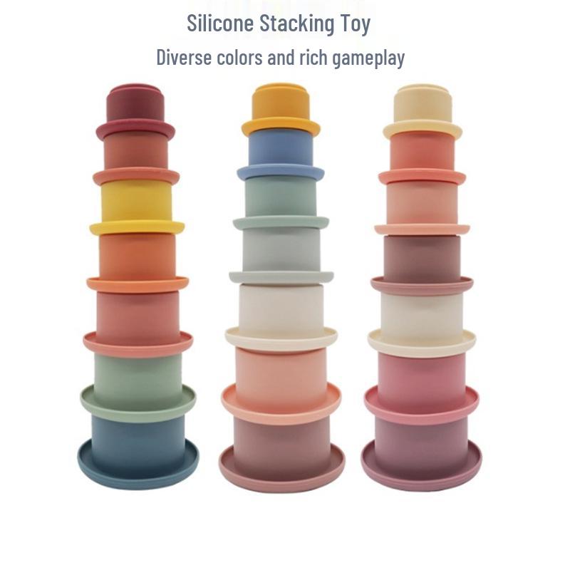 Cross-Border Silicone Stacking Toy for Babies: Interactive Educational Toy for Ages 0-3 23.2cm x 7.8cm
Cross-Border Silicone Stacking Toy for Babies: Interactive Educational Toy for Ages 0-3 23.2cm x 7.8cm