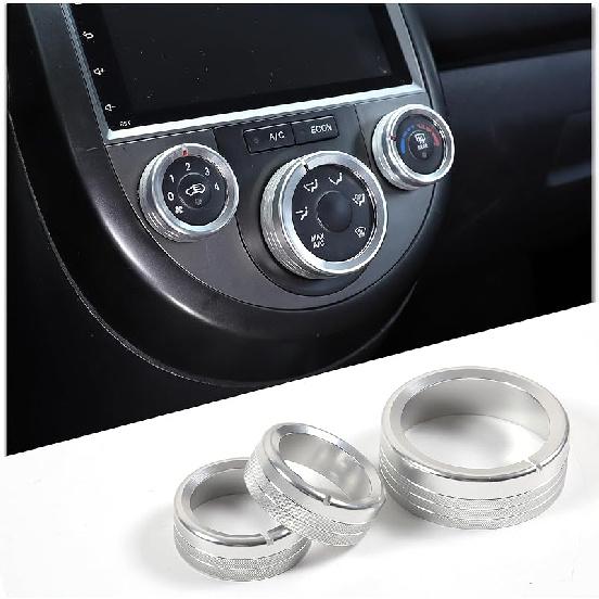 Daeiclru Air Conditioning Knob Ring Trim Fit for Kia Soul 2009-2013, Aluminum Air Conditioning Shift Knob Cover, Center Control Switch Knob Ring Trim
Daeiclru Air Conditioning Knob Ring Trim Fit for Kia Soul 2009-2013, Aluminum Air Conditioning Shift Knob Cover, Center Control Switch Knob Ring Trim
