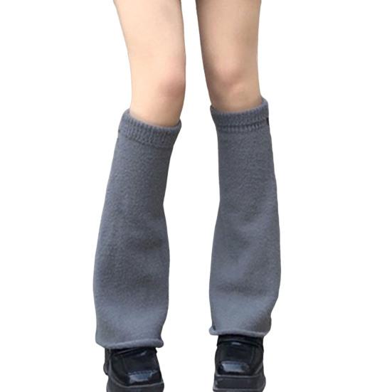 1 Pair Leg Warmers Flared Knitted Thickened Knee High Stretchy Keep Warm Solid Color Autumn Winter Women Boot Stockings for Outdoor серый
1 Pair Leg Warmers Flared Knitted Thickened Knee High Stretchy Keep Warm Solid Color Autumn Winter Women Boot Stockings for Outdoor серый