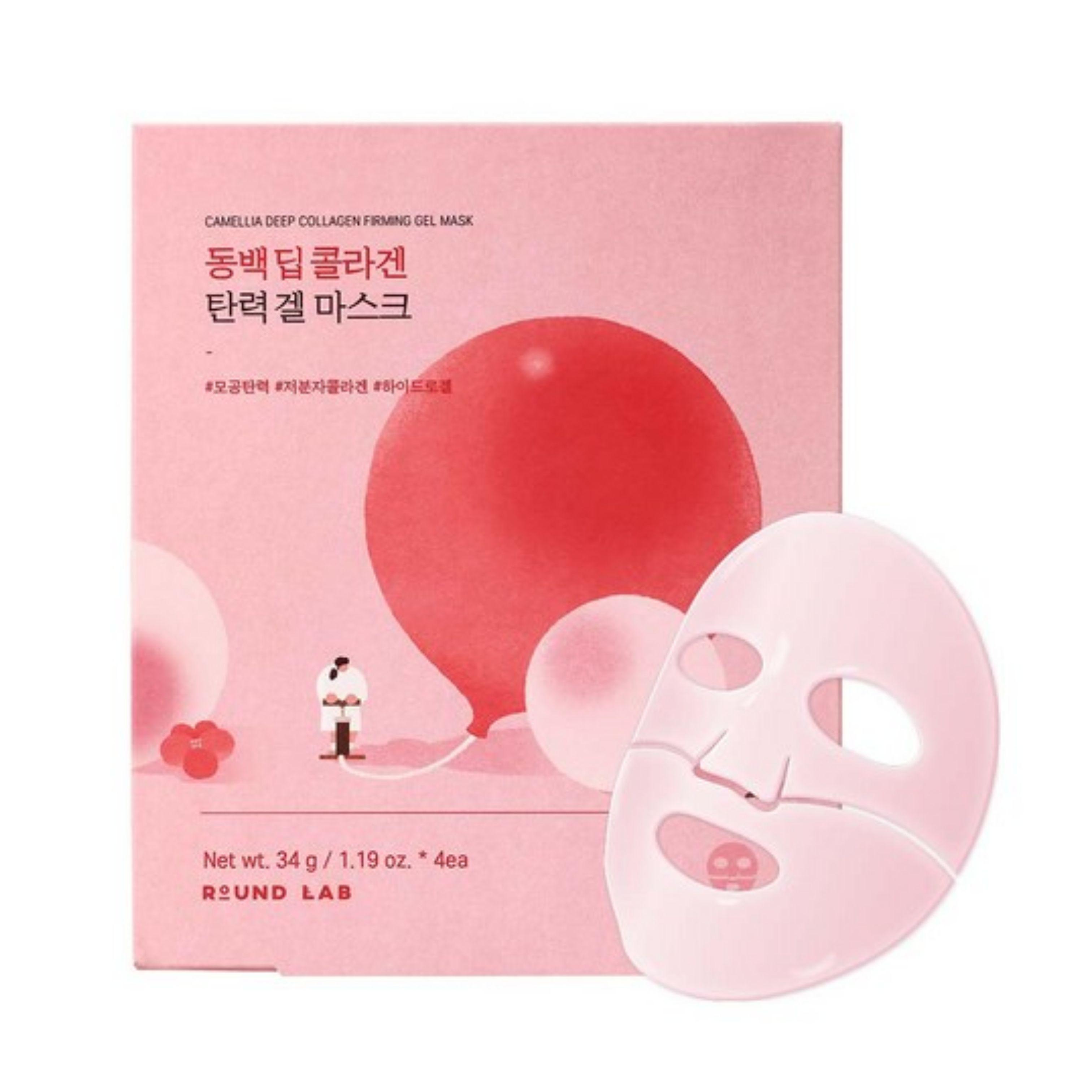 ROUND LAB Camellia Deep Collagen Firming Gel Mask 34g × 4 Sheets
ROUND LAB Camellia Deep Collagen Firming Gel Mask 34g × 4 Sheets