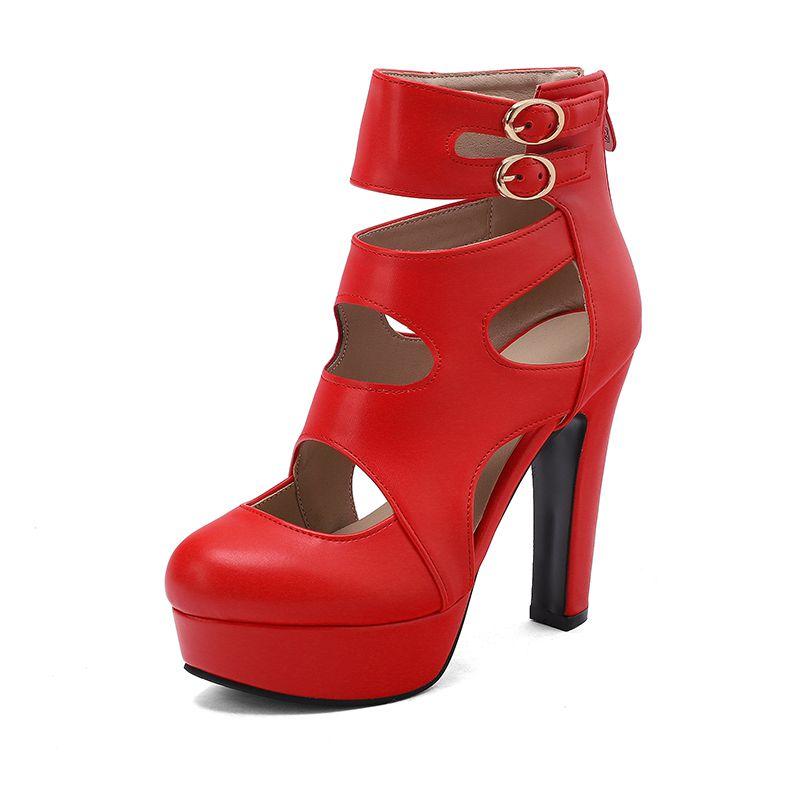Black Female Sandals Round Toe 12cm Block Heel 3.5cm Platform Zipper Belt Buckles Large Size 48 49 50 Handmade Shoes 39 червоний
Black Female Sandals Round Toe 12cm Block Heel 3.5cm Platform Zipper Belt Buckles Large Size 48 49 50 Handmade Shoes 39 червоний