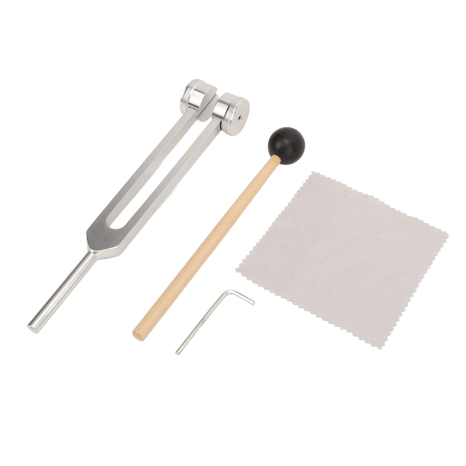 128 Hz Tuning Fork with Hammer Ergonomic Aluminum Alloy 128 Frequency Tuning Fork for Healing
128 Hz Tuning Fork with Hammer Ergonomic Aluminum Alloy 128 Frequency Tuning Fork for Healing