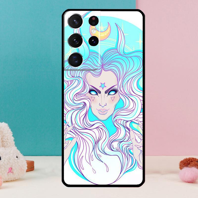 Girly Pastel Witch Goth Phone Case For Samsung Galaxy S25 S23 S22 S21 Ultra S9 S10 S20 Plus S24 FE Funda Cover Shell Galaxy S21
Girly Pastel Witch Goth Phone Case For Samsung Galaxy S25 S23 S22 S21 Ultra S9 S10 S20 Plus S24 FE Funda Cover Shell Galaxy S21