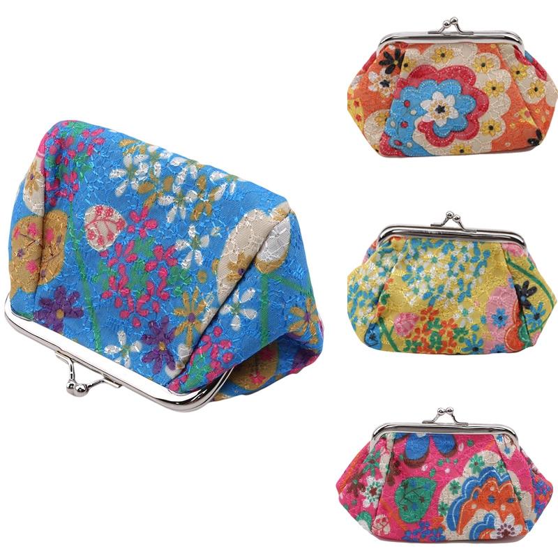 Women Coin Purse Retro Embroidery Cloth Floral Print Small Wallet Creative Key Card Package
Women Coin Purse Retro Embroidery Cloth Floral Print Small Wallet Creative Key Card Package