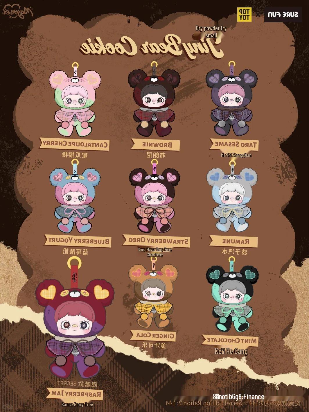 Trendy MayMei Plush Dolls: Little Bear Biscuits - Popular Vinyl Collectibles In Stock Genuine Blind Box Product
Trendy MayMei Plush Dolls: Little Bear Biscuits - Popular Vinyl Collectibles In Stock Genuine Blind Box Product