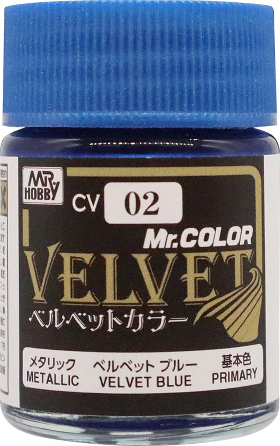GSI Creos Color Серия Velvet Color Velvet Blue Metallic 18 мл Модельная краска CV02 Mr. синий
GSI Creos Color Серия Velvet Color Velvet Blue Metallic 18 мл Модельная краска CV02 Mr. синий