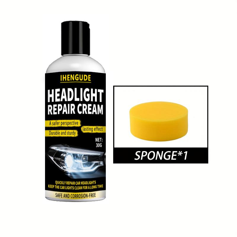 Professional Headlight Repair Agent - Improves Yellowing, Oxidation, and Fogging - Polishing Agent for Lenses, Creating Clearer and Brigh
Professional Headlight Repair Agent - Improves Yellowing, Oxidation, and Fogging - Polishing Agent for Lenses, Creating Clearer and Brigh