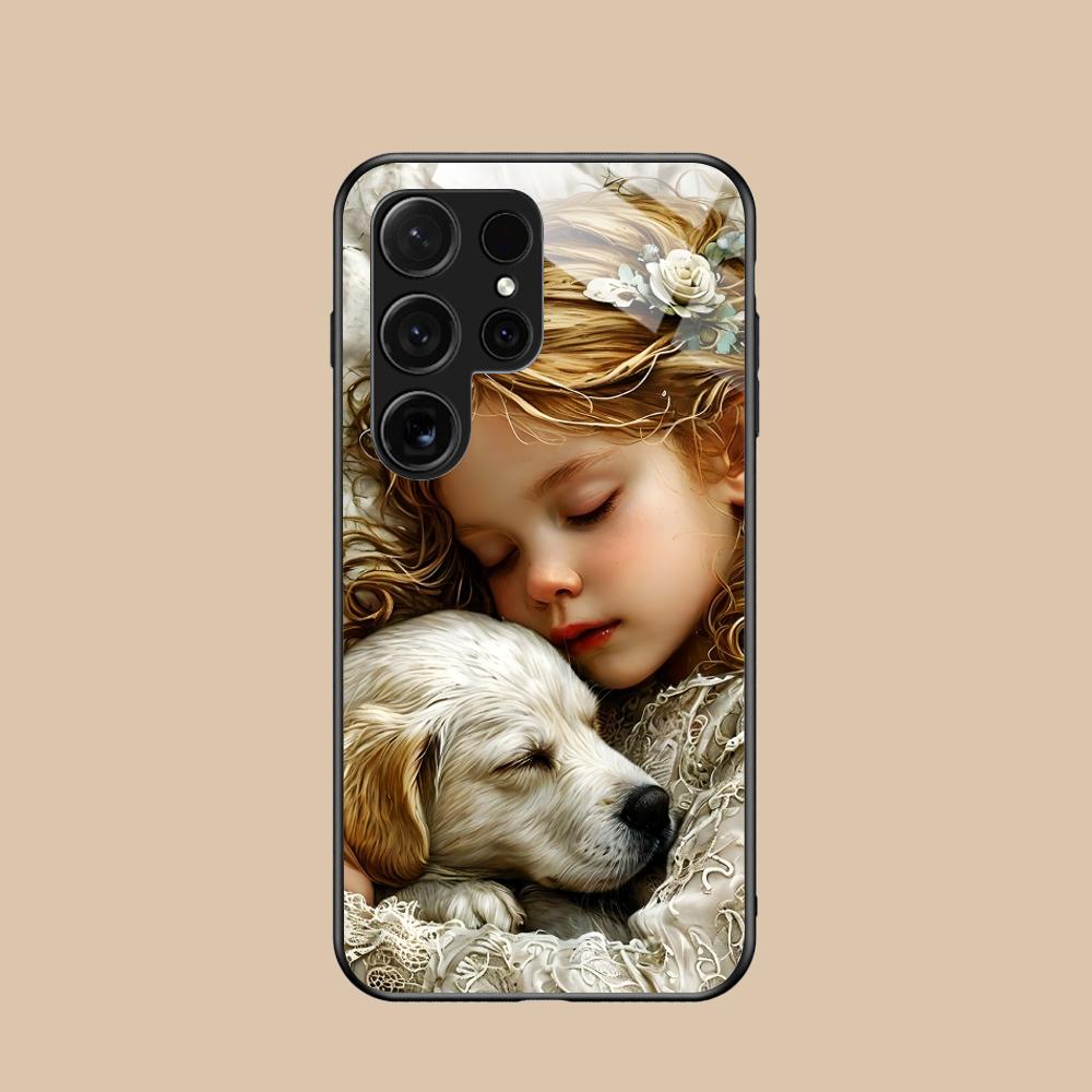Girl Dog Puppy Glass Mobile Phone Case for Samsung Galaxy S26 S25 S24 S23 S22 S21 S20 Note20 Plus FE Ultra Colorful Cover Galaxy S25 Ultra
Girl Dog Puppy Glass Mobile Phone Case for Samsung Galaxy S26 S25 S24 S23 S22 S21 S20 Note20 Plus FE Ultra Colorful Cover Galaxy S25 Ultra