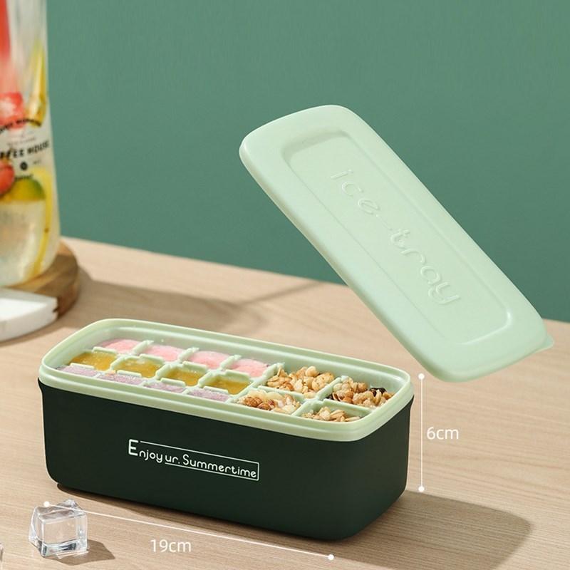 BPA Free Ice Cube Tray Easy Release Stackable Ice Tray for Freezer Drinks Dessert (without FDA Certificate) Green
BPA Free Ice Cube Tray Easy Release Stackable Ice Tray for Freezer Drinks Dessert (without FDA Certificate) Green