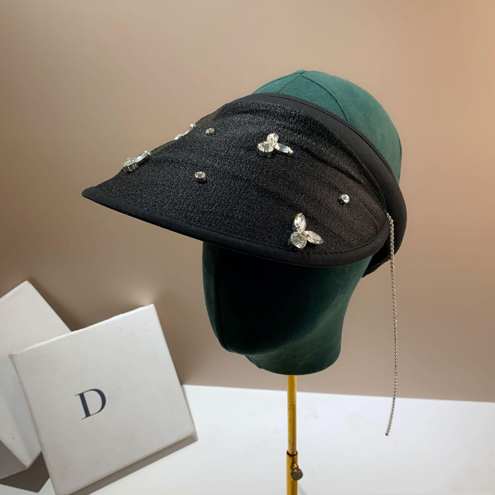 Summer Cloud Yarn Rhinestone Empty Top Hat Little Fairy Vacation Sunshade Headband Type Topless Duck Tongue Sun Hat One size fits all чорний
Summer Cloud Yarn Rhinestone Empty Top Hat Little Fairy Vacation Sunshade Headband Type Topless Duck Tongue Sun Hat One size fits all чорний