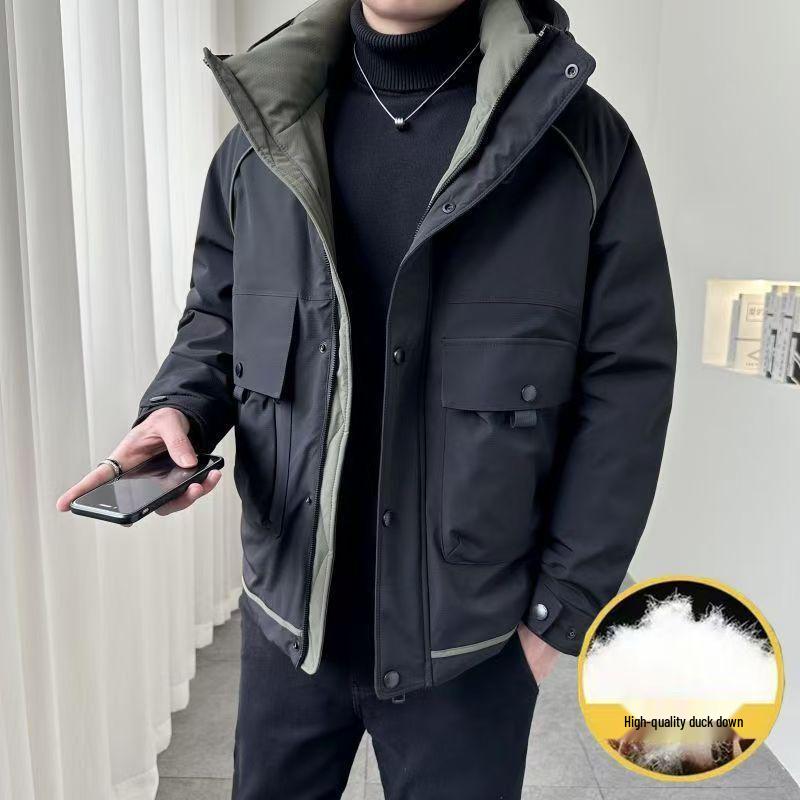 2026 Men s Hooded Winter Windbreaker Work Coat L (Recommended 50-60 kg) чёрный
2026 Men s Hooded Winter Windbreaker Work Coat L (Recommended 50-60 kg) чёрный