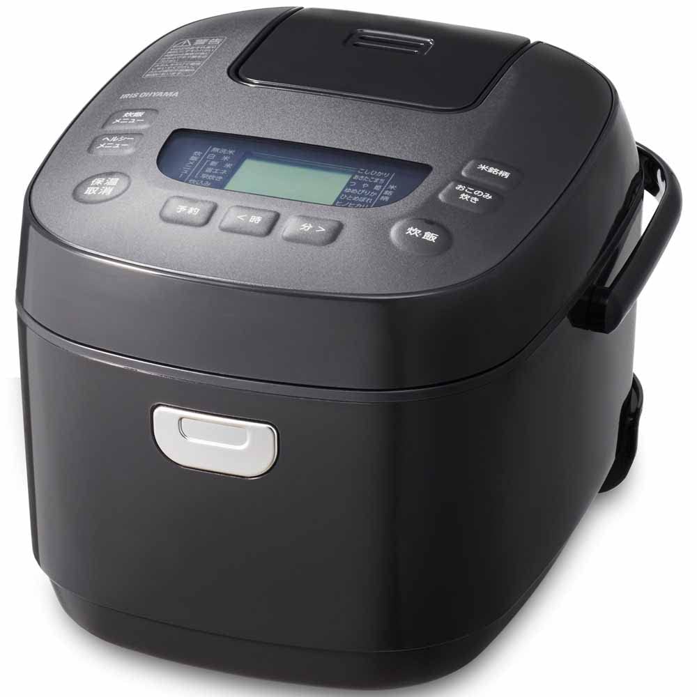 Iris Ohyama Rice Cooker Cups Microcomputer Type Cooking Function for 50 Brands Extra Thick Pot Brown Rice 2022 Model Black 5.5 RC-MEA50-B
Iris Ohyama Rice Cooker Cups Microcomputer Type Cooking Function for 50 Brands Extra Thick Pot Brown Rice 2022 Model Black 5.5 RC-MEA50-B