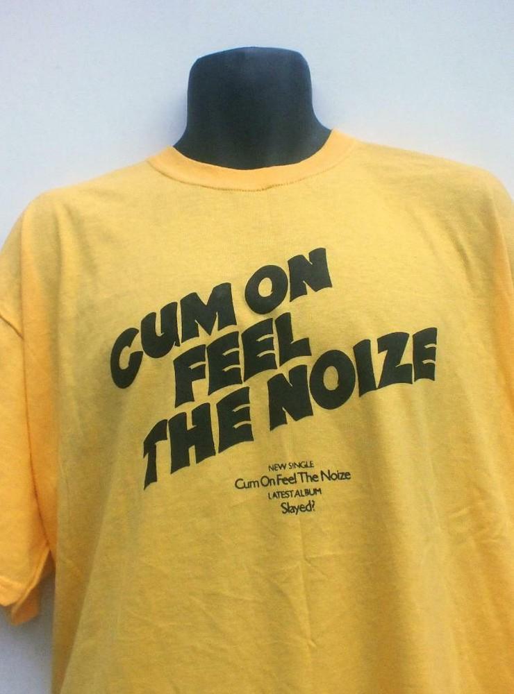 SLADECum on feel the noize TSHIRT Unisex T-Shirt L
SLADECum on feel the noize TSHIRT Unisex T-Shirt L