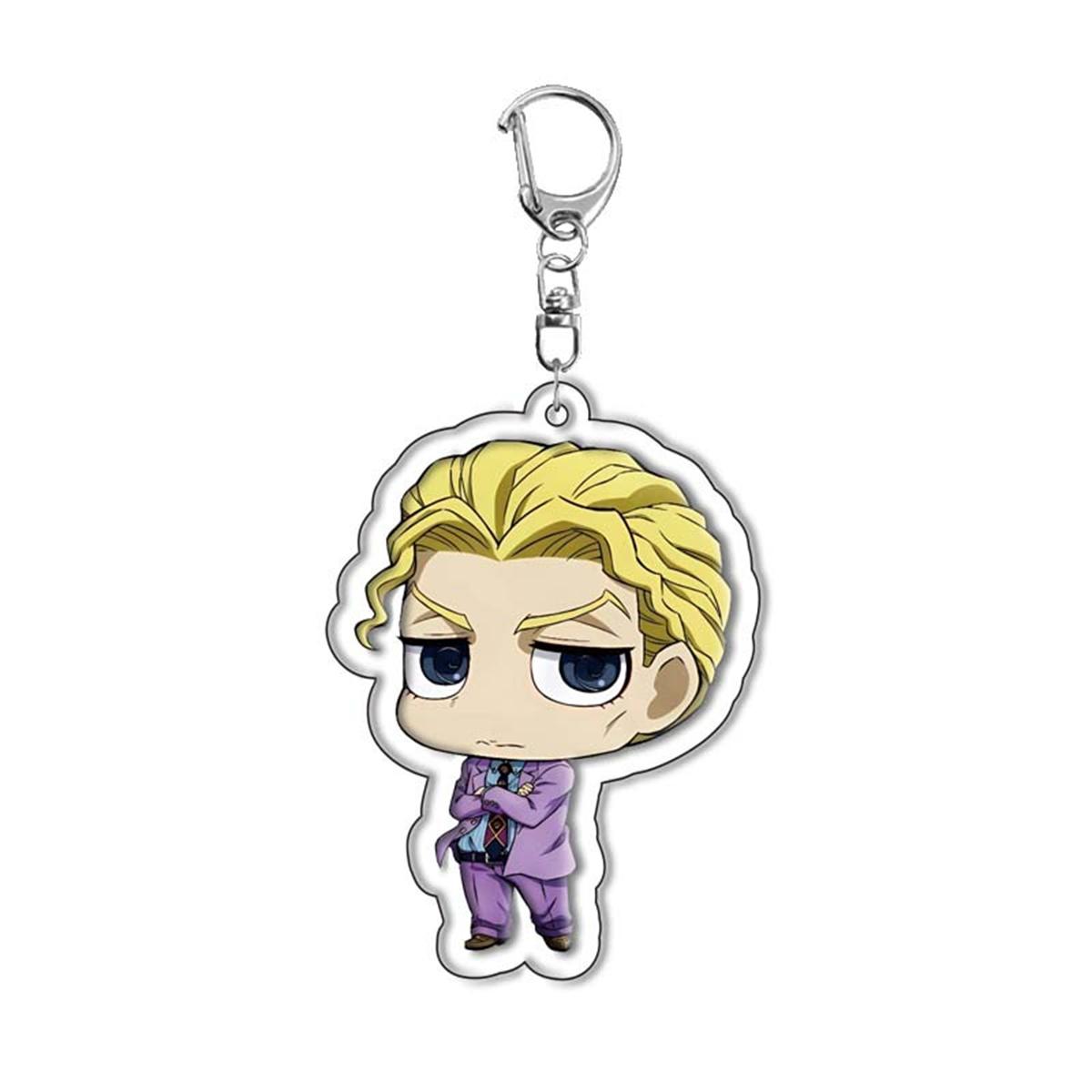 Anime Acrylic Keychain-JoJo s Bizarre Adventure Cute Pendant, Suitable for Bags and Keys,cosplay gifts Perfect Gift for Fans жовтий
Anime Acrylic Keychain-JoJo s Bizarre Adventure Cute Pendant, Suitable for Bags and Keys,cosplay gifts Perfect Gift for Fans жовтий