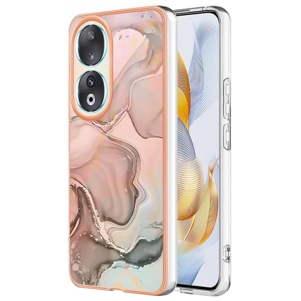 YB IMD Series-16 Style-E Marble Pattern Electroplating Cover for Honor 90,Anti-Scratch 2.0mm TPU IMD Phone Case Pink
YB IMD Series-16 Style-E Marble Pattern Electroplating Cover for Honor 90,Anti-Scratch 2.0mm TPU IMD Phone Case Pink