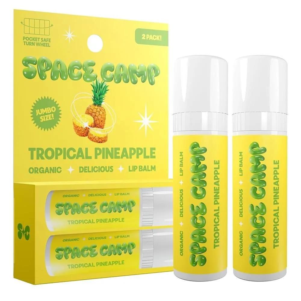Space Camp Lip Balm 2-Pack Tropical Pineapple Space Camp Wellness Jumbo Lip Balm - Tropical Pineapple
Space Camp Lip Balm 2-Pack Tropical Pineapple Space Camp Wellness Jumbo Lip Balm - Tropical Pineapple