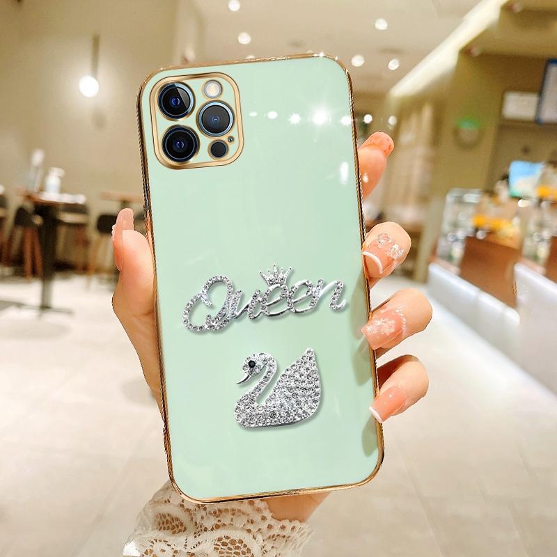 Роскошный чехол для телефона с 6D покрытием и кристаллами лебедя для Realme GT Master GT Neo3 Realme 8i 9 Pro C30 VIVO V25 VIVO V23E OPPO Reno, мягкий противоударный чехол из ТПУ
Роскошный чехол для телефона с 6D покрытием и кристаллами лебедя для Realme GT Master GT Neo3 Realme 8i 9 Pro C30 VIVO V25 VIVO V23E OPPO Reno, мягкий противоударный чехол из ТПУ