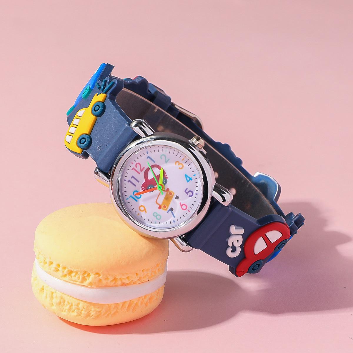 Foreign trade hot-selling cute niche design car silicone children s watches темно-синий
Foreign trade hot-selling cute niche design car silicone children s watches темно-синий