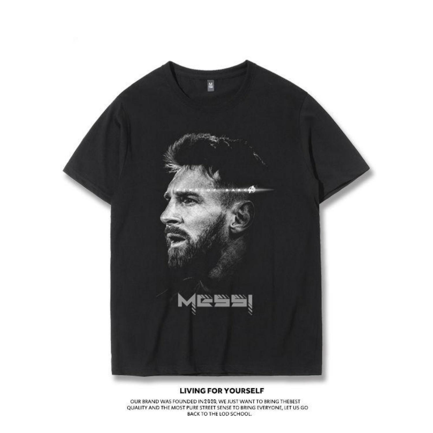 Футболка з принтом Мессі, commemorative top з коротким рукавом для вболівальника XXXXXL чорний
Футболка з принтом Мессі, commemorative top з коротким рукавом для вболівальника XXXXXL чорний