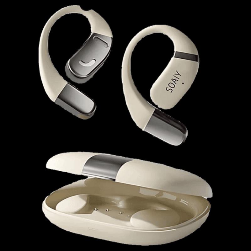 SOAIY GD35 AI Open-Ear Ear-Hook True Wireless Bluetooth Sports Earphones
SOAIY GD35 AI Open-Ear Ear-Hook True Wireless Bluetooth Sports Earphones
