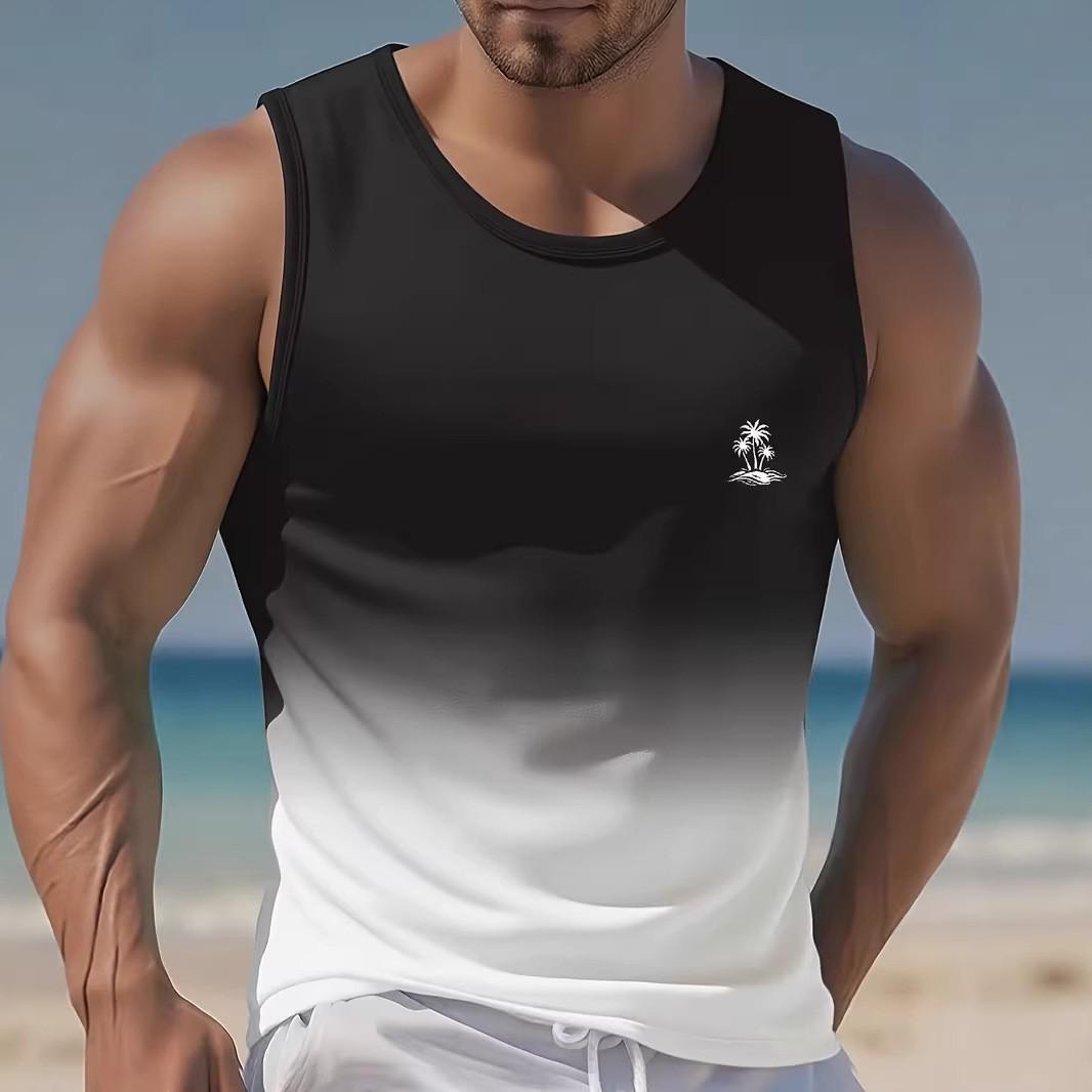 Muscle Men Fitness Sport Vest Gradient Color 3D Digital Print Casual Tank Tops 4XL чорний
Muscle Men Fitness Sport Vest Gradient Color 3D Digital Print Casual Tank Tops 4XL чорний