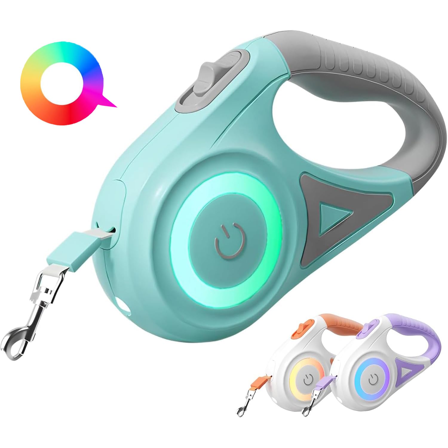 YUHAFO Retractable Dog Leash for and Medium Dogs with LED Light and Light Ring Large, Small, - 5m, Green, зелений
YUHAFO Retractable Dog Leash for and Medium Dogs with LED Light and Light Ring Large, Small, - 5m, Green, зелений