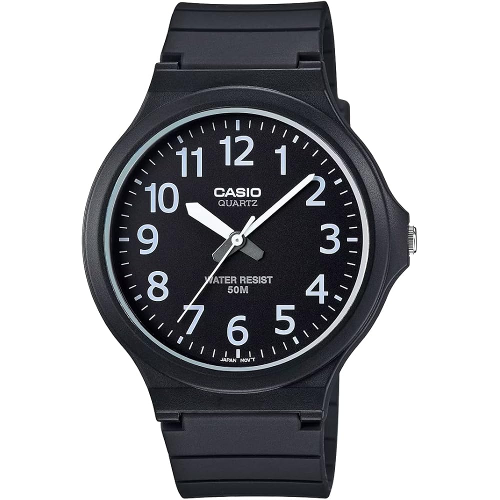 Casio Standard Analog Quartz Watch MW-240-1BV Men s Black No Box Imported Model
Casio Standard Analog Quartz Watch MW-240-1BV Men s Black No Box Imported Model