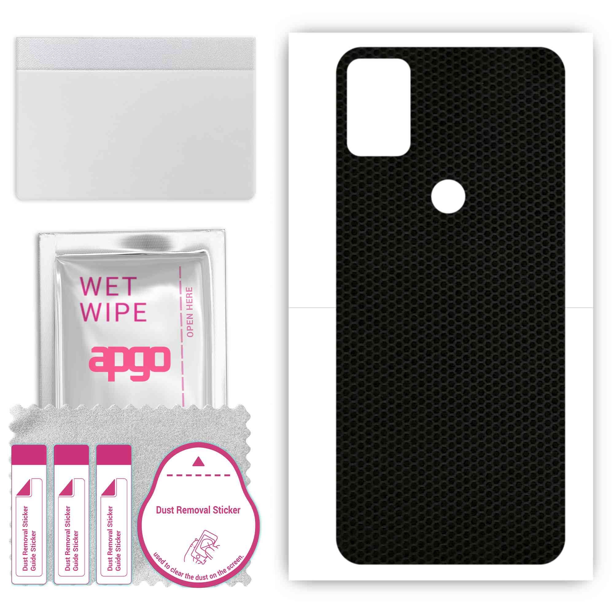 apgo Protective Skin Sticker for the back compatible with Alcatel 5X 5061, Wrap Film, Foil, Vinyl - Pattern Matrix
apgo Protective Skin Sticker for the back compatible with Alcatel 5X 5061, Wrap Film, Foil, Vinyl - Pattern Matrix