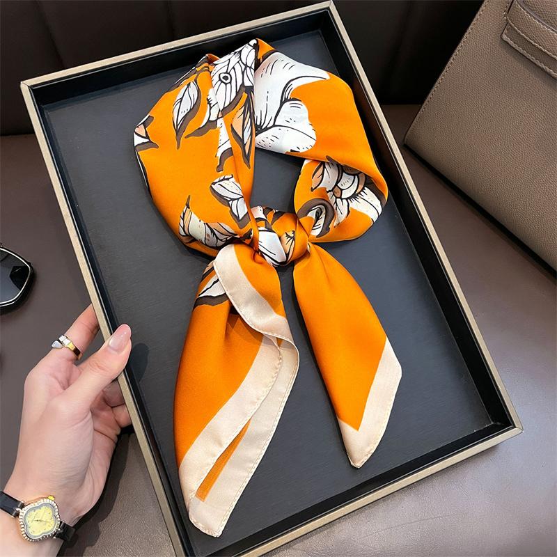 Floral Printed Sauna Scarf For Women, Luxury Design, Satin Material, 70Cm, For Neck, Hair, Hand, Shawl, Hijab
Floral Printed Sauna Scarf For Women, Luxury Design, Satin Material, 70Cm, For Neck, Hair, Hand, Shawl, Hijab