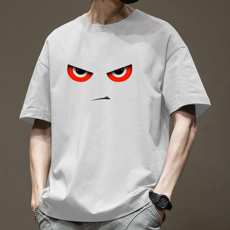 Men Funny Angry Eyes Graphic T Shirt Crew Neck Short Sleeve Loose Casual Novelty Street Daily Summer Top S белый
Men Funny Angry Eyes Graphic T Shirt Crew Neck Short Sleeve Loose Casual Novelty Street Daily Summer Top S белый
