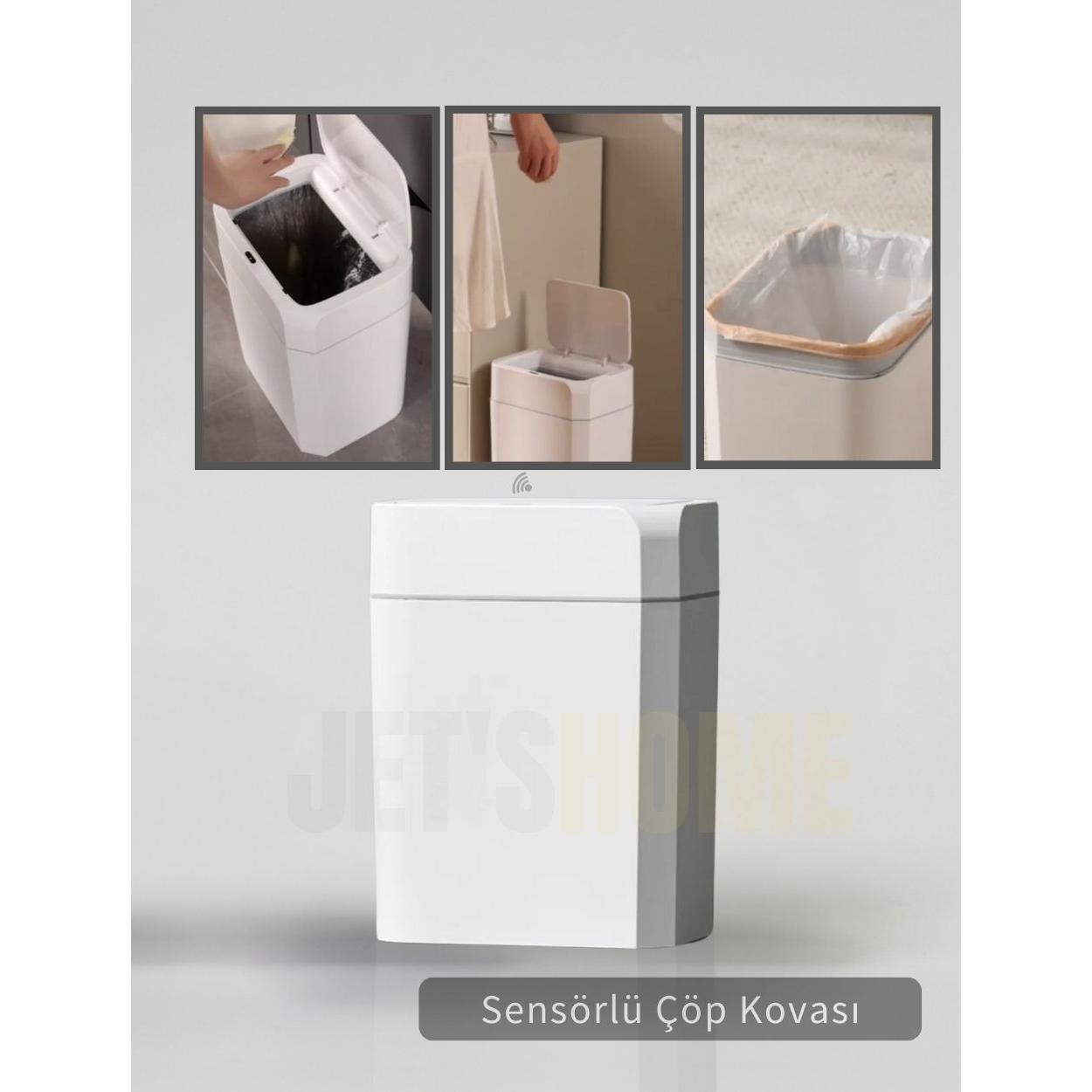 Sensörlü Çöp Kovası Pilli Çöp Kutusu Hareket Algılıyıcı Banyo Mutfak Çöp Atık Kutusu
Sensörlü Çöp Kovası Pilli Çöp Kutusu Hareket Algılıyıcı Banyo Mutfak Çöp Atık Kutusu
