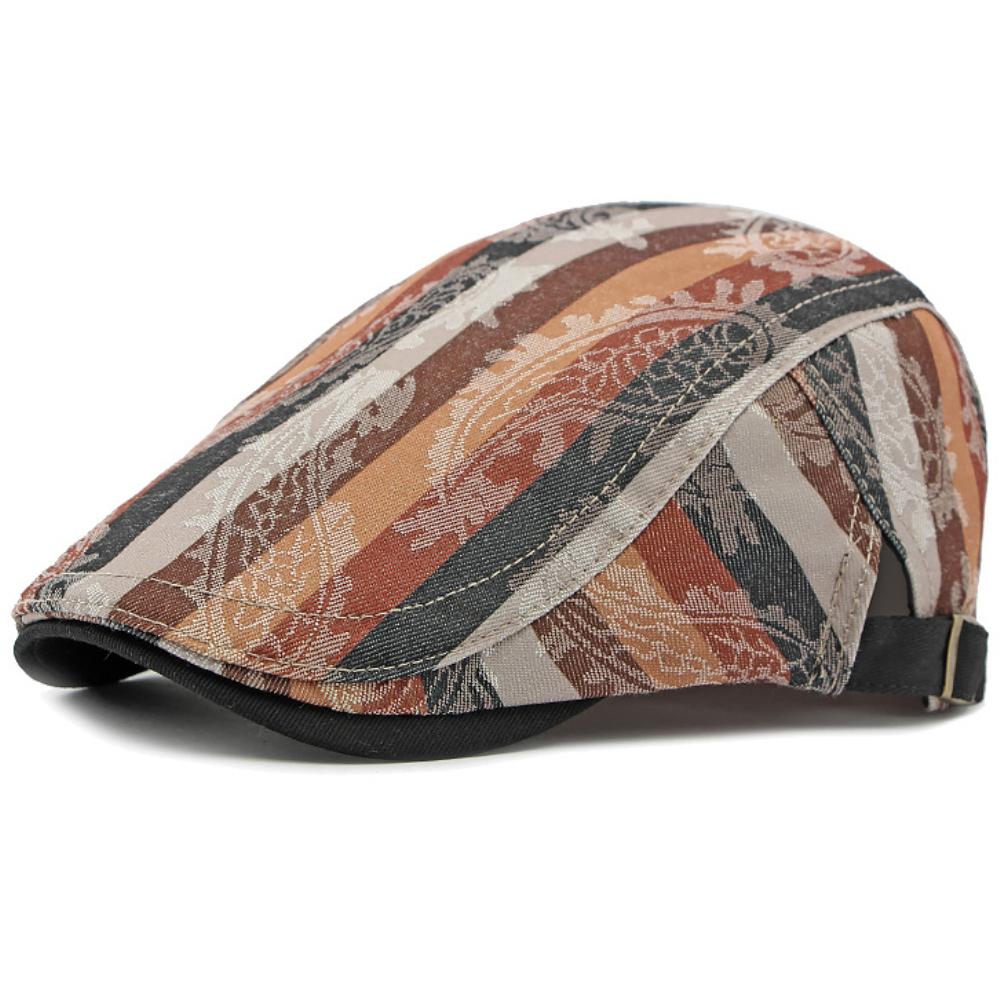 HT4339 Caps for Men Women Vintage Striped Adjustable Beret Cap Male Female Retro Artist Painter Beret Hat Spring Summer Flat Cap 55-60cm помаранчевий
HT4339 Caps for Men Women Vintage Striped Adjustable Beret Cap Male Female Retro Artist Painter Beret Hat Spring Summer Flat Cap 55-60cm помаранчевий