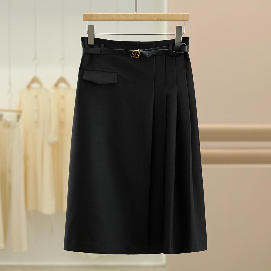 Jiabei Yifei Pleated Belted Midi Skirt - Over-the-Knee Autumn Style Extra Large
Jiabei Yifei Pleated Belted Midi Skirt - Over-the-Knee Autumn Style Extra Large