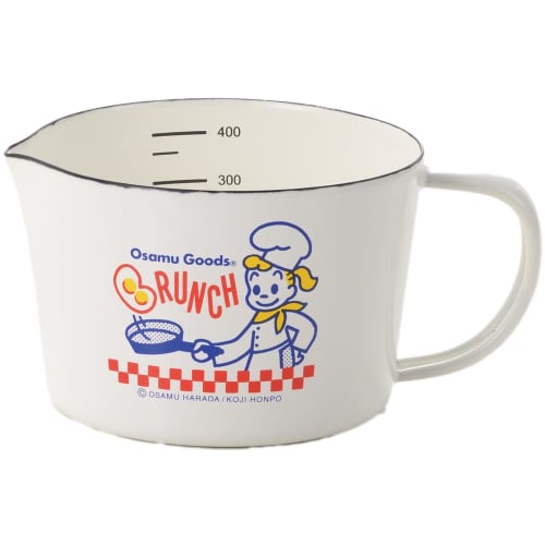 Osamu Goods Branch Enamel Measuring Cup, Small, 450ml, OG-23
Osamu Goods Branch Enamel Measuring Cup, Small, 450ml, OG-23