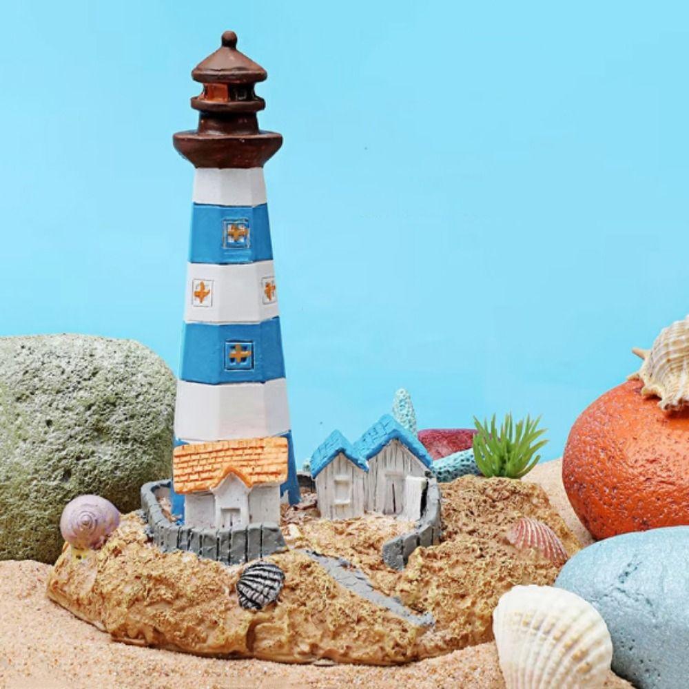 Nautical Themed Lighthouse Figurine Simulation Underwater Lighthouse Fish Tank Style A
Nautical Themed Lighthouse Figurine Simulation Underwater Lighthouse Fish Tank Style A