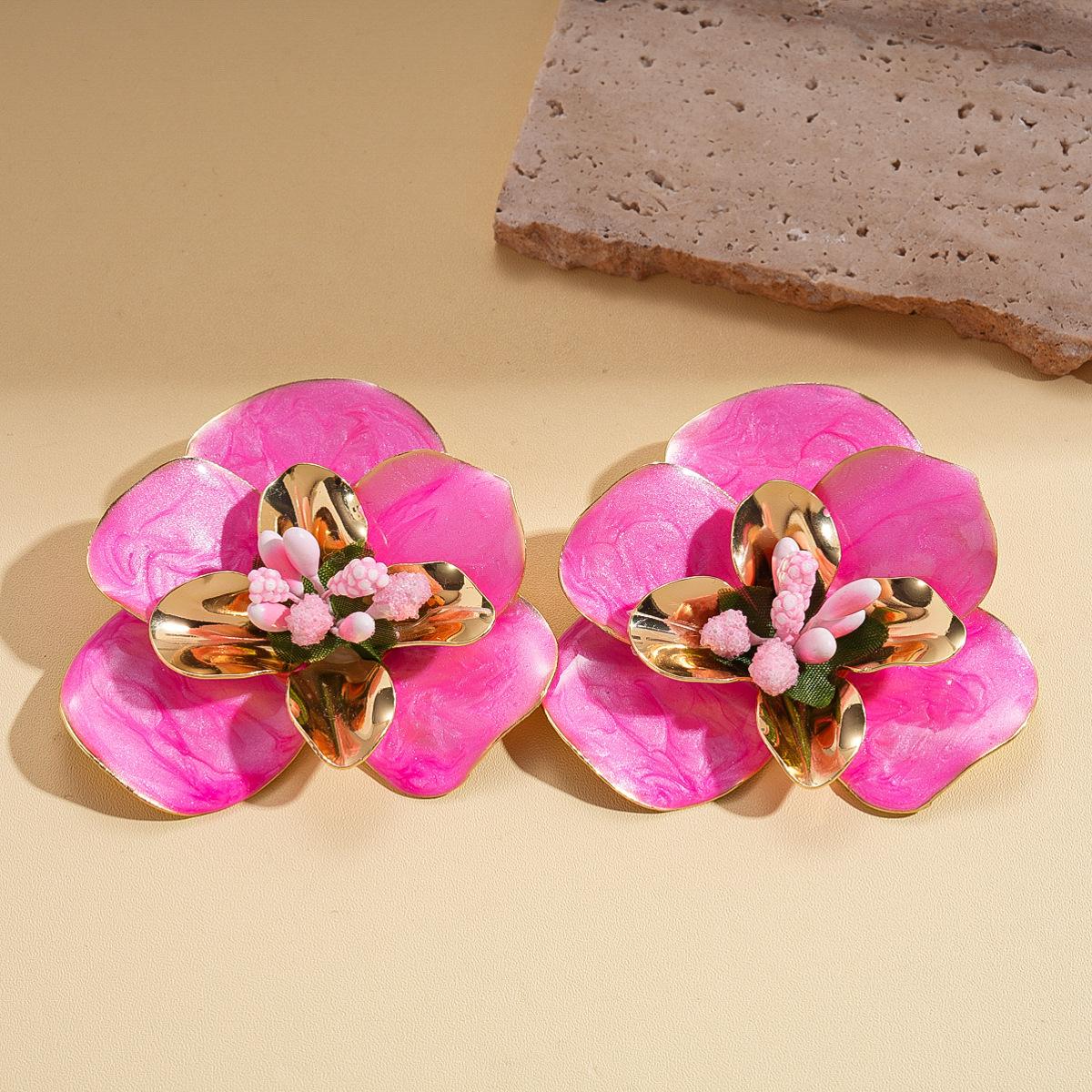 DIGADAGU Metal Exaggerated Flower Stud Earrings New Simple Vintage Earrings Women Daily Zircon Accessories розовый
DIGADAGU Metal Exaggerated Flower Stud Earrings New Simple Vintage Earrings Women Daily Zircon Accessories розовый