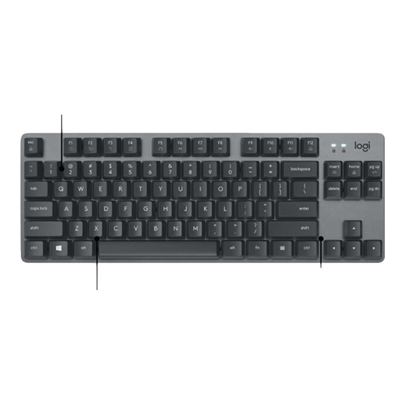 Logitech K835 84-Key Wired Mechanical Gaming Keyboard
Logitech K835 84-Key Wired Mechanical Gaming Keyboard
