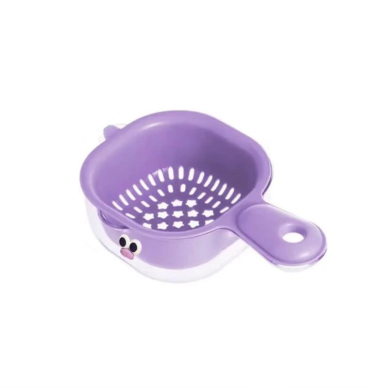 Dopamine Симпатичная ручка сливной корзинный фильтр двухслойный 2-в-1 утолщенная овощная корзина мытье фруктов для домашнего использования
Dopamine Симпатичная ручка сливной корзинный фильтр двухслойный 2-в-1 утолщенная овощная корзина мытье фруктов для домашнего использования