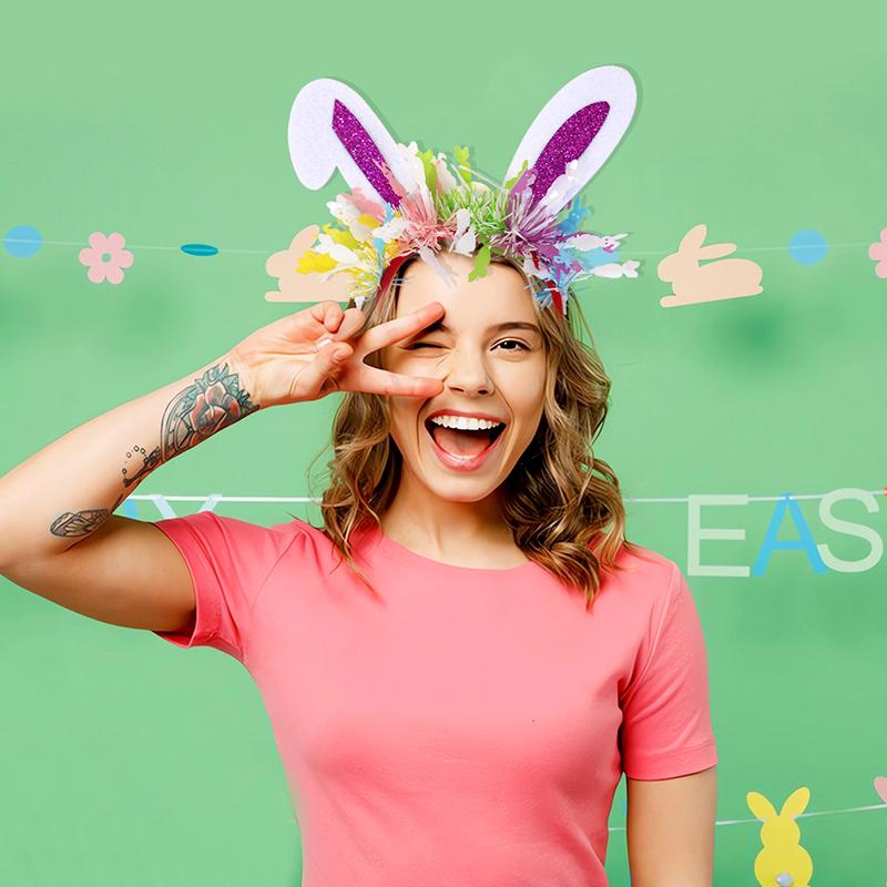 1Pc Rabbit Headband Cartoon Colorful Hair Accessories Colored Headband Event Dress Up Lovely Holiday Party Cosplay
1Pc Rabbit Headband Cartoon Colorful Hair Accessories Colored Headband Event Dress Up Lovely Holiday Party Cosplay
