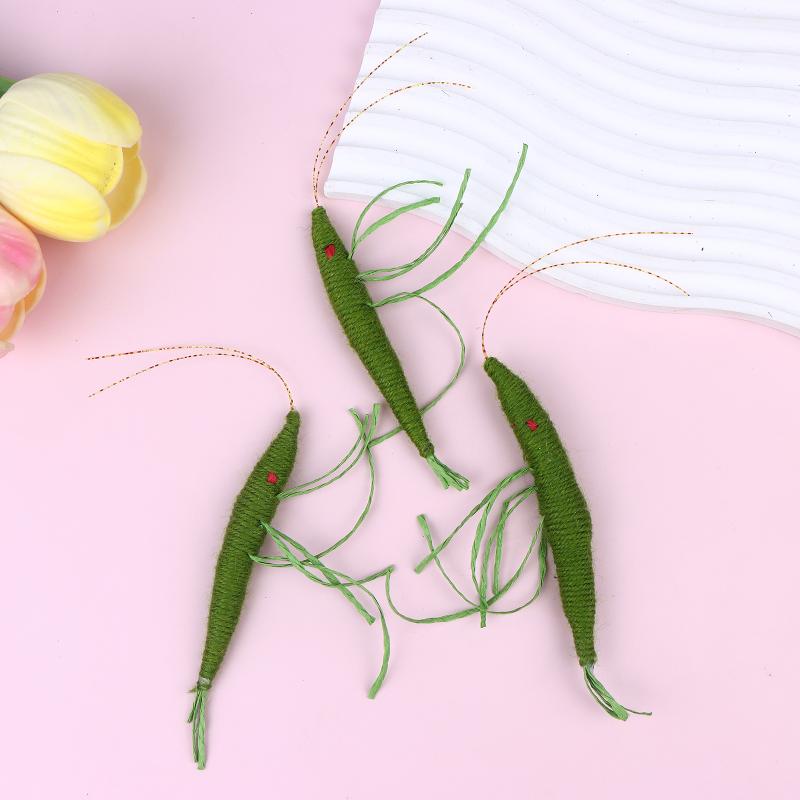 New Woolen Prawn Cat Toy Contains Rattle Paper To Play With And Entertain Cats Chew Toys Cat Toys зелений
New Woolen Prawn Cat Toy Contains Rattle Paper To Play With And Entertain Cats Chew Toys Cat Toys зелений