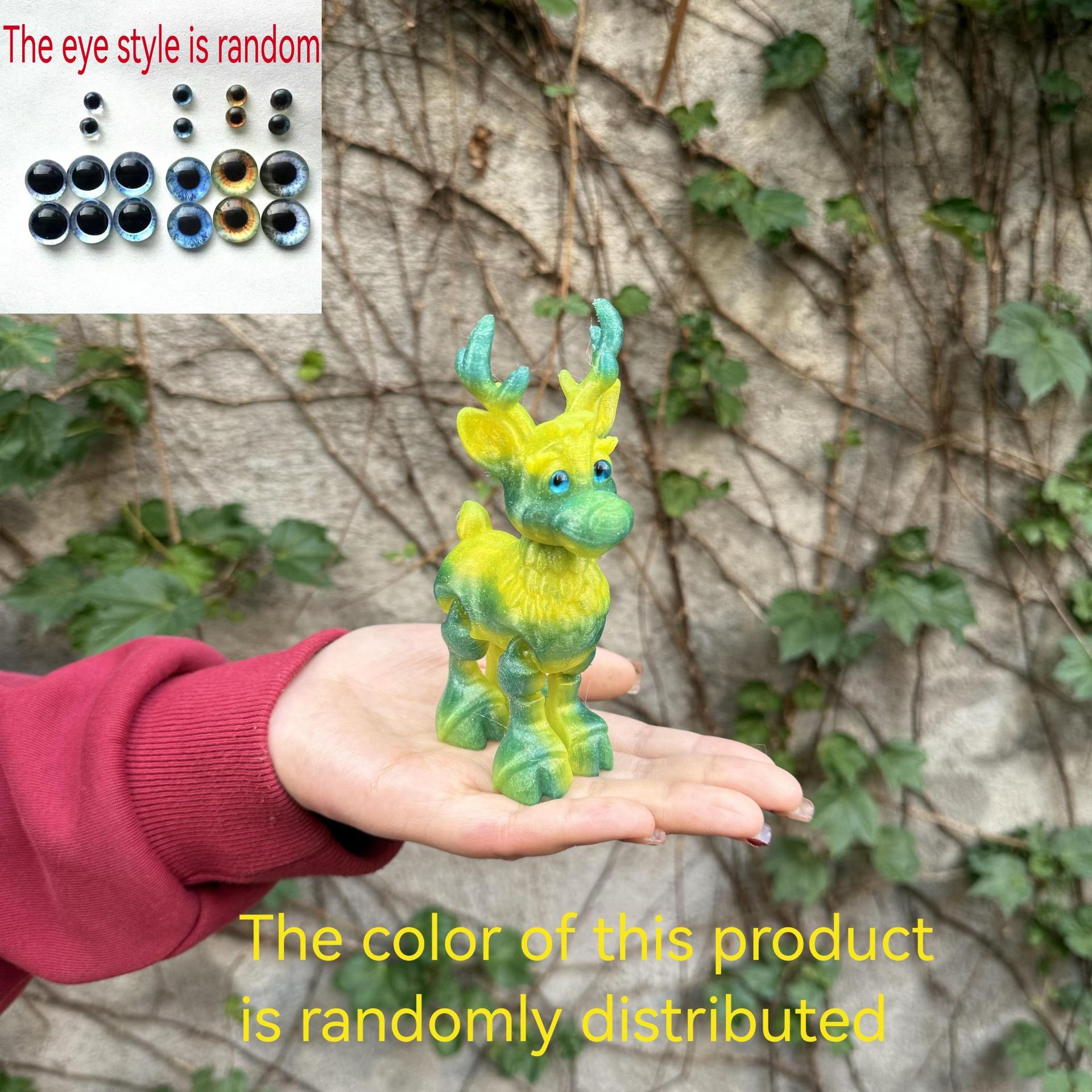 Latest Forest Small Reindeer Model Decorations Crafts 3D Printing Moose Simulation Animal Ornaments Desktop Ornament Kids Toys
Latest Forest Small Reindeer Model Decorations Crafts 3D Printing Moose Simulation Animal Ornaments Desktop Ornament Kids Toys