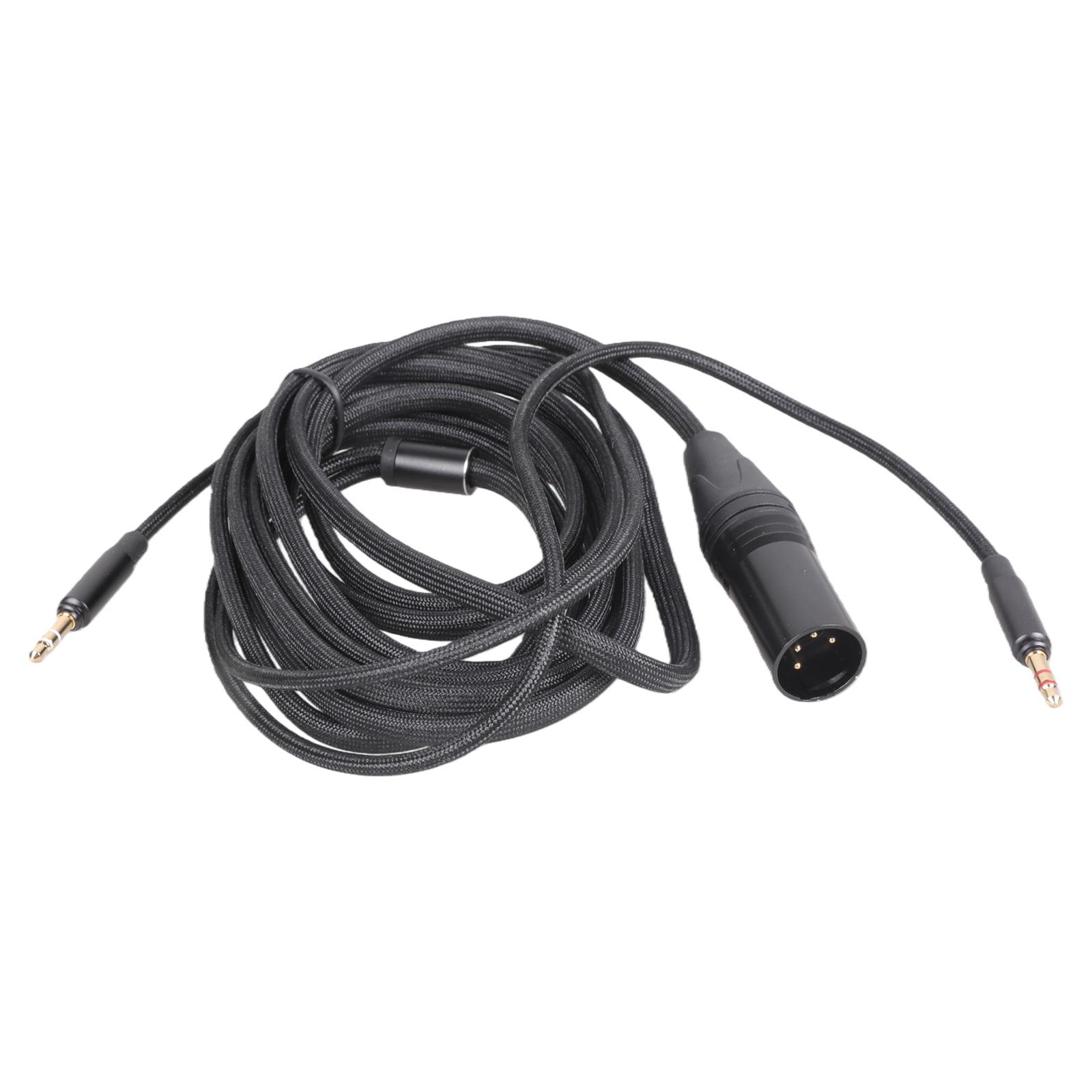 4Pin Balanced Cable to Double 3.5mm Headset Cable Replacement for Hifiman Sundara Ananda HE400SE Arya Headphone Cable 1
4Pin Balanced Cable to Double 3.5mm Headset Cable Replacement for Hifiman Sundara Ananda HE400SE Arya Headphone Cable 1