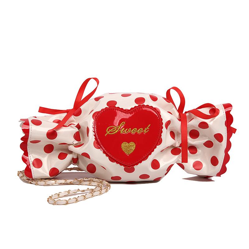 Sweet Heart Ladies Chain Shoulder Bag Polka Dot Candy Women s Small Crossbody Bags Cute Pleated Female Ribbon Purse Handbags
Sweet Heart Ladies Chain Shoulder Bag Polka Dot Candy Women s Small Crossbody Bags Cute Pleated Female Ribbon Purse Handbags