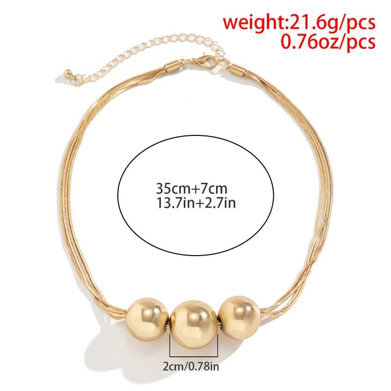 Minimalist chic: trendy hip-hop punk necklace - unique beaded chain срібний
Minimalist chic: trendy hip-hop punk necklace - unique beaded chain срібний