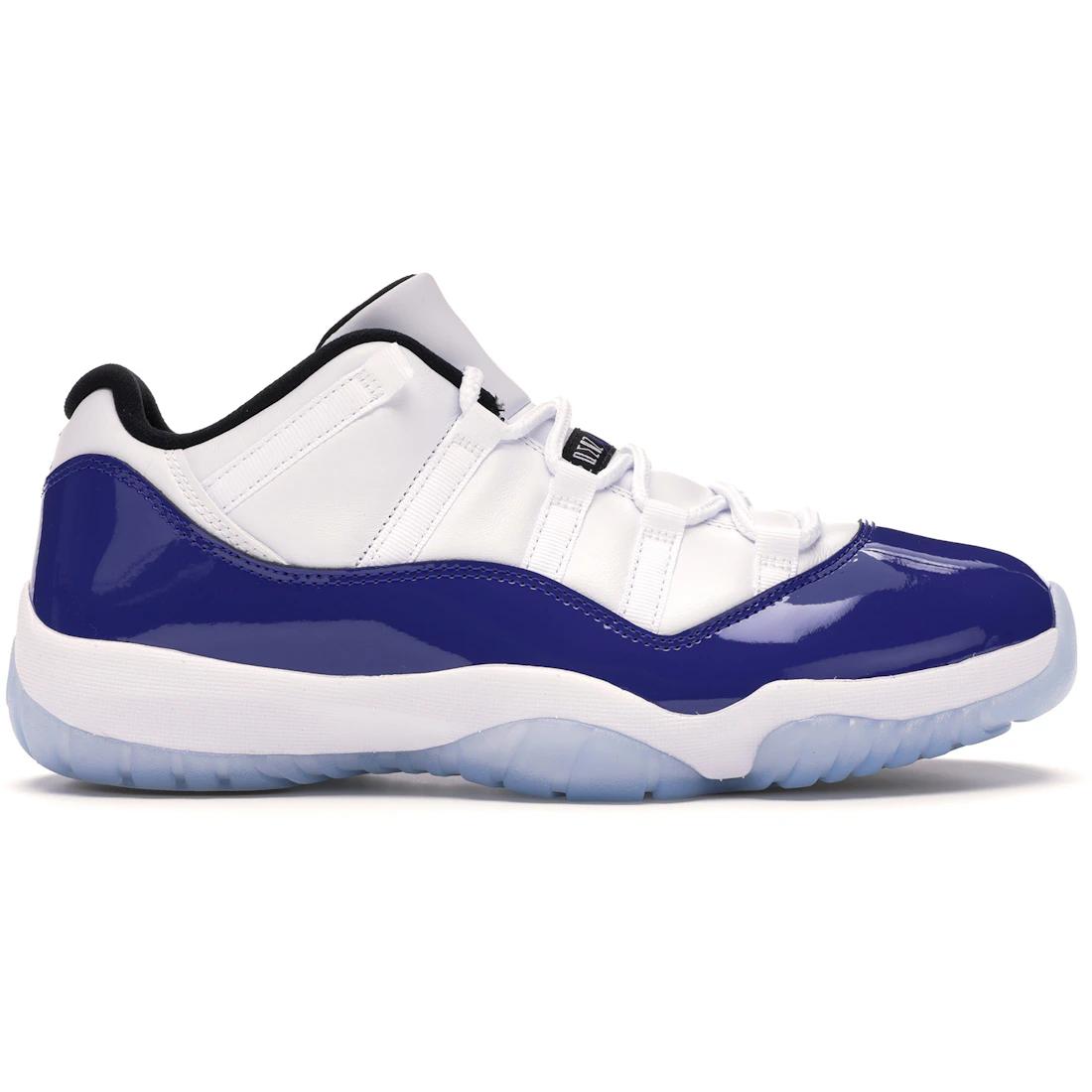 Sneaker Jordan 11 Retro Low White Concord (Women s)(AH7860-100) 35.5
Sneaker Jordan 11 Retro Low White Concord (Women s)(AH7860-100) 35.5