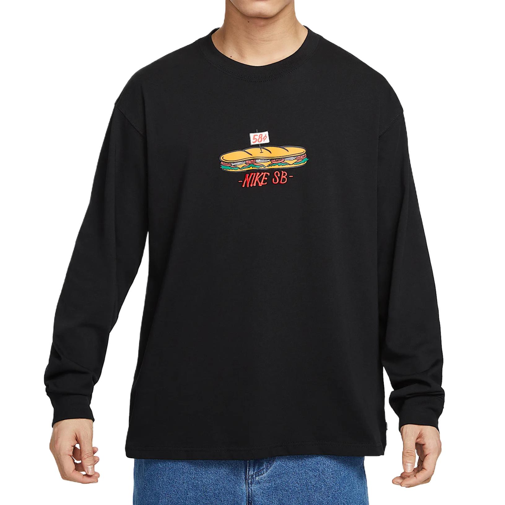Nike SB American Vintage Soft Comfortable Loose Fit Drop Shoulder Casual Long Sleeve T-Shirt Men Tops Black HJ0807-010 S
Nike SB American Vintage Soft Comfortable Loose Fit Drop Shoulder Casual Long Sleeve T-Shirt Men Tops Black HJ0807-010 S