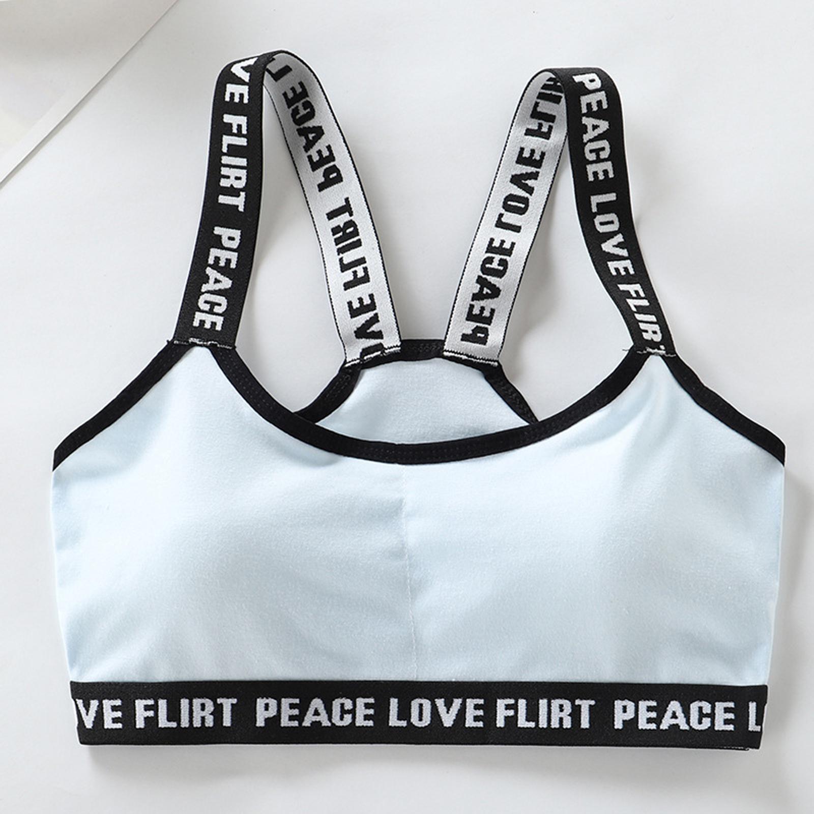 Women’s Sports Bra with Elastic Letter Print Straps and Band Wireless Padded Seamless Crop Top for Everyday Wear One Size синий
Women’s Sports Bra with Elastic Letter Print Straps and Band Wireless Padded Seamless Crop Top for Everyday Wear One Size синий